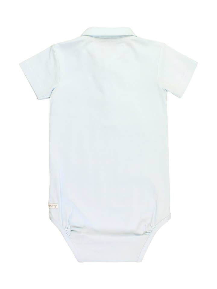 Blu Body Polo Azzurro a Maniche Corte per Neonati Maschi in vendita all'ingrosso su Faire1