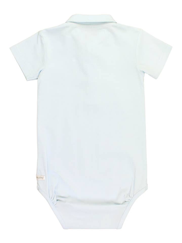 Blu Body Polo Azzurro a Maniche Corte per Neonati Maschi in vendita all'ingrosso su Faire1