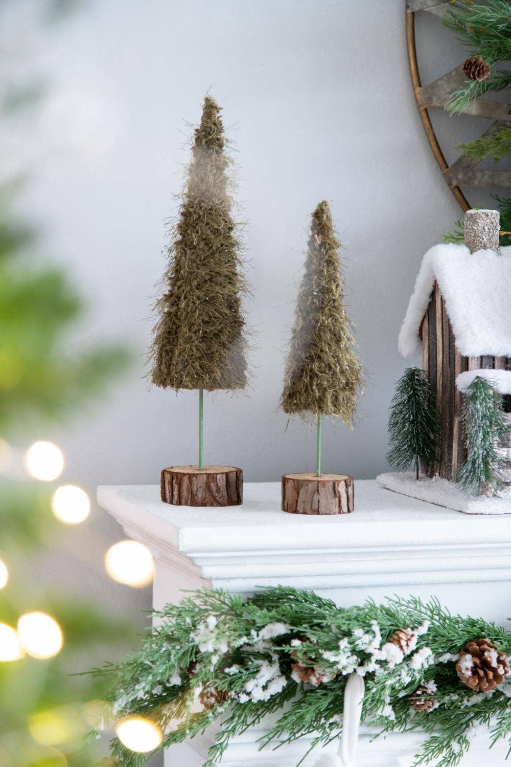 A&B Home Group Inc. – Engroshandel Bordpynt – 12" Rustik Bomuld Fyrretræ3