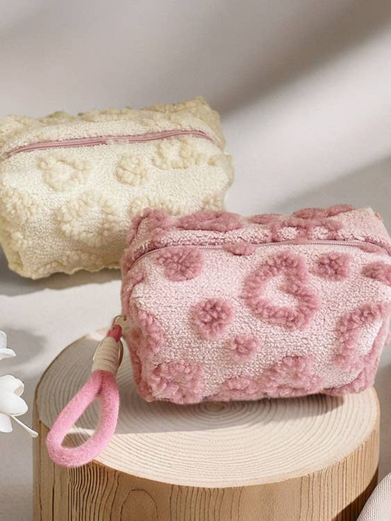 Carina Pochette Cosmetica a Forma di Cuore con Cordino Appendibile per la vendita all'ingrosso da parte di Crave by FW