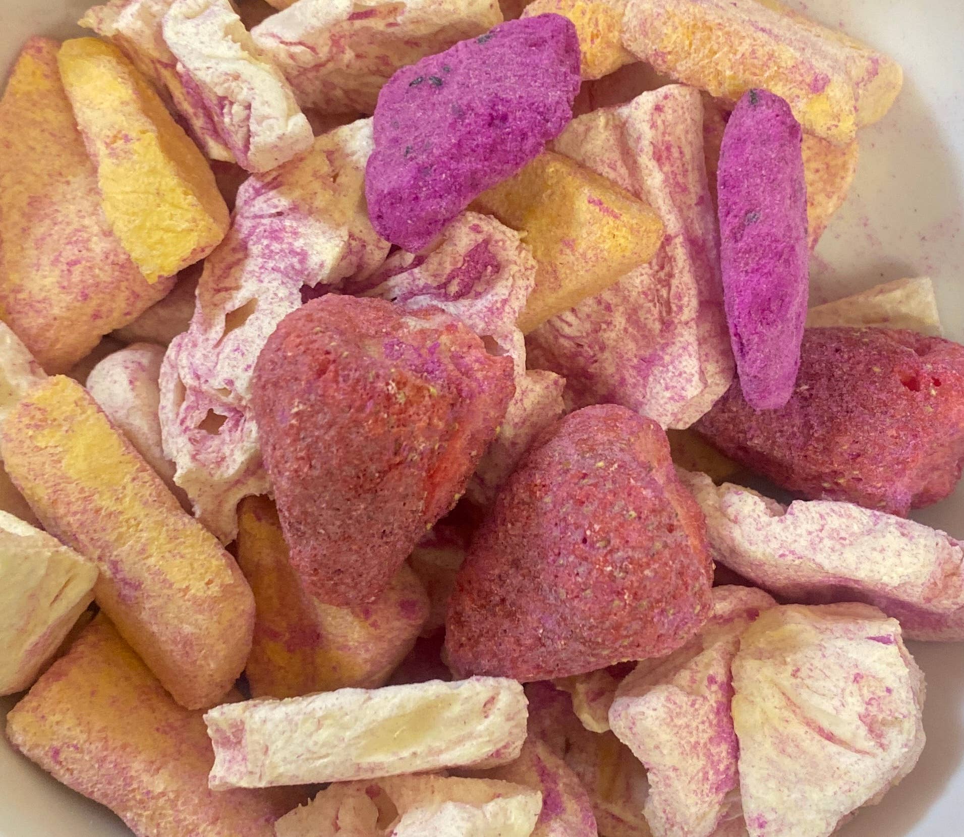 Poptastic Events U.K - Wholesale Dried/dehydrated fruit - Freeze Dried Tropical Fruits Mixed Bag