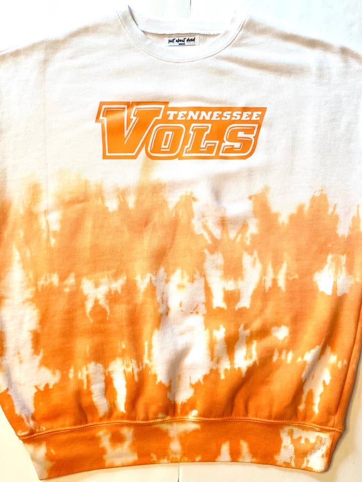 College Ombre Sweatshirt für den Großhandel von Just About Dyed