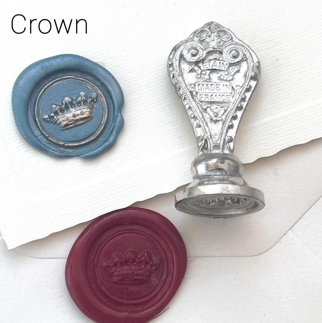 Papier Plume - Wholesale Rubber/Decorative Stamp - Wax Seals from France - Cast Pewter - 17 UNIQUE 3D Designs5