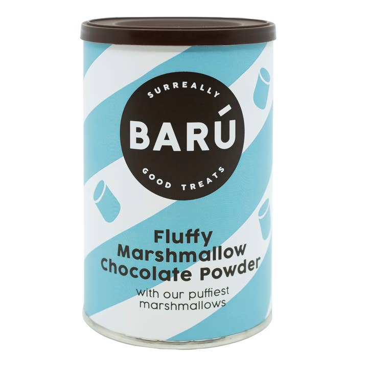Belgium's Chocolate Source - Wholesale Hot Cocoa Mix/Kit - Baru Drinking Powder: Fluffy Marshmallow Chocolate Powder