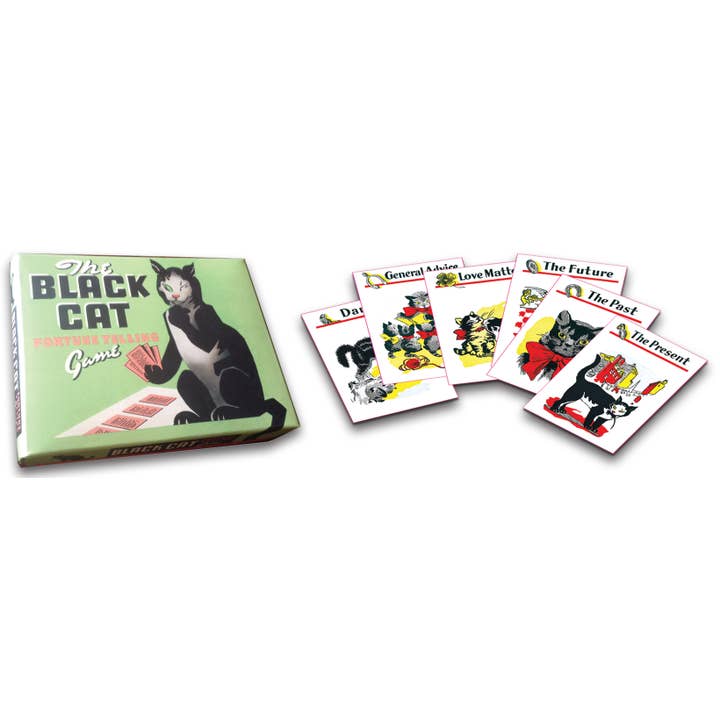 Black Cat Fortune Telling Game for wholesale by Perisphere & Trylon