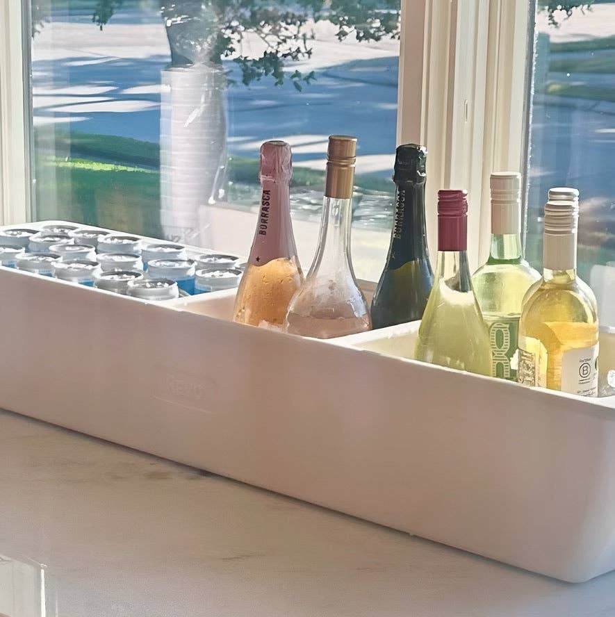 REVO Coolers - Vente Glacière/sac isotherme - Glacière REVO Party Barge™ | Blanc Polaire3