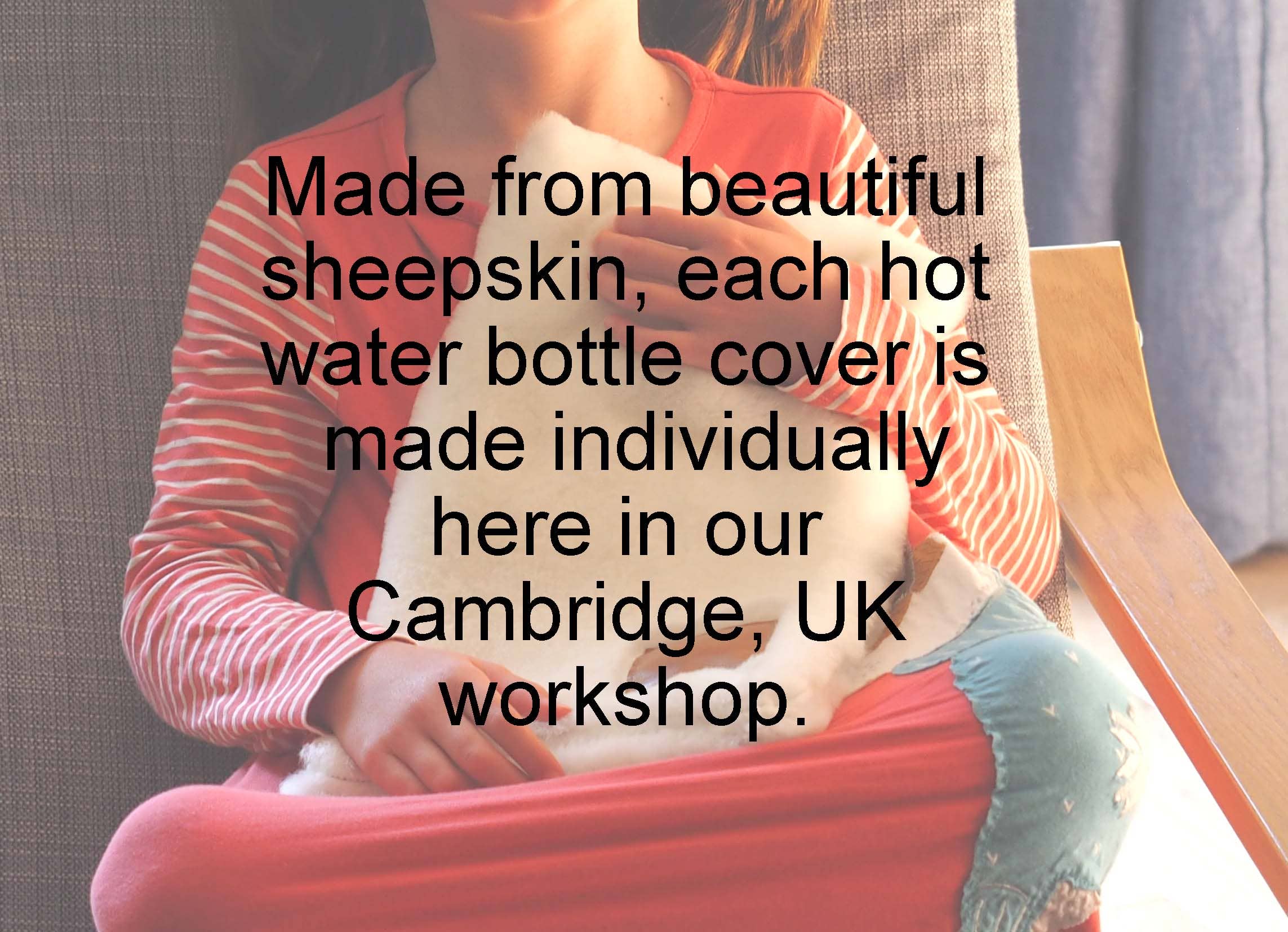 Stabo - Wholesale Hot/Cold Compress - Personalised hand made Shearling Hot Water Bottle Cover8