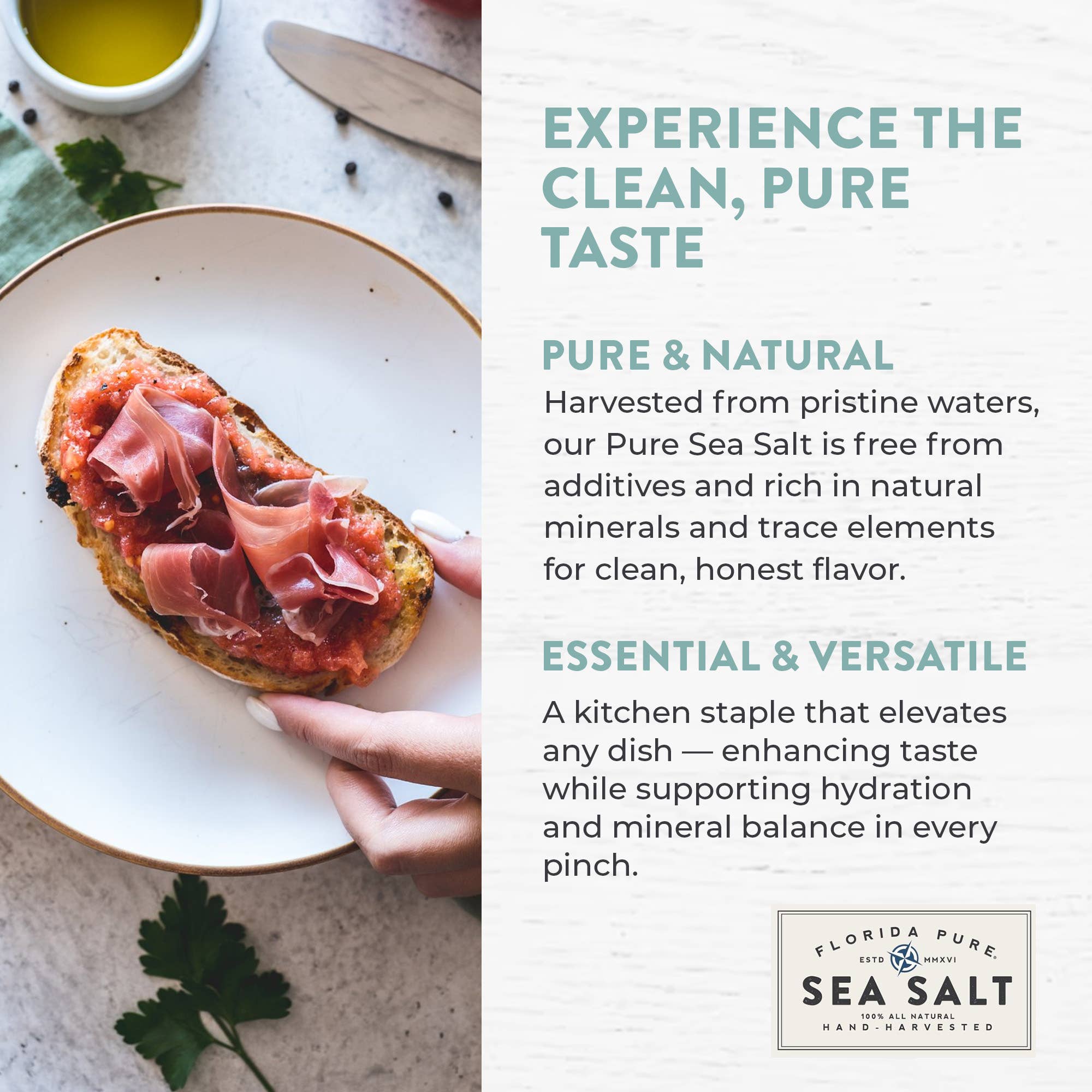 Florida Pure Sea Salt - Wholesale BBQ Sauce - Pure Sea Salt | Flaked | Finishing Salt | Small Batch7