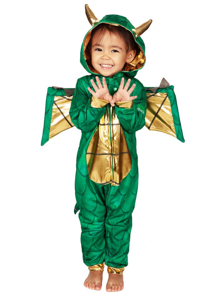 Dragon Onesie - Baby and Toddler Halloween Costume Jumpsuit for wholesale by Tipsy Elves