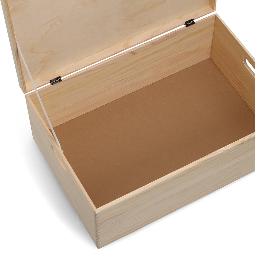 nature Multipurpose Box with Lid, Softwood 100% FSC #3 for wholesale on Faire5