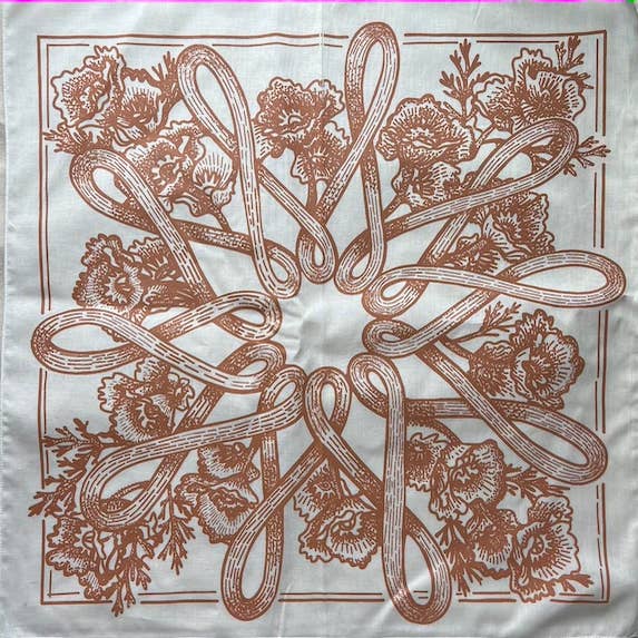 Ponderosa Art Co - Wholesale Bandana - Unisex - Screen Printed Bandana6