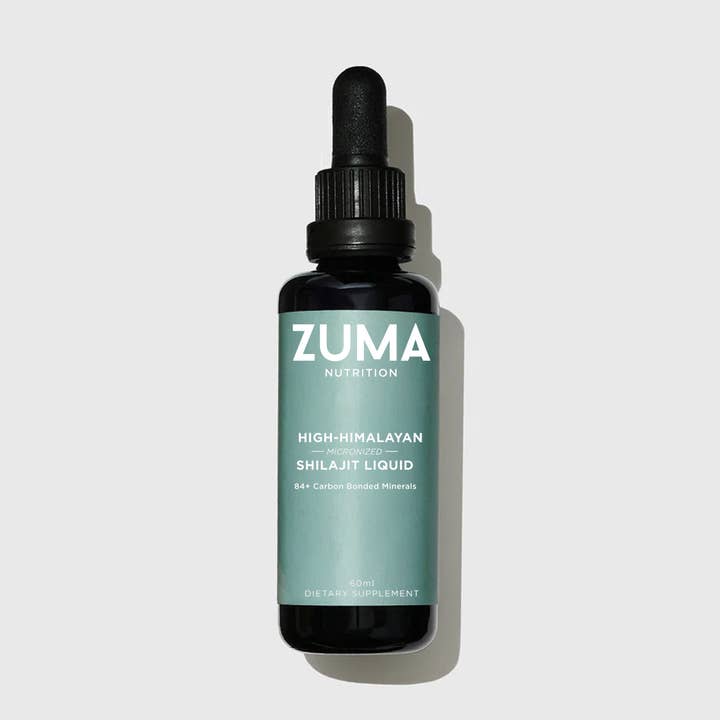 Himalayan Shilajit Liquid Tonic for wholesale by Zuma Nutrition