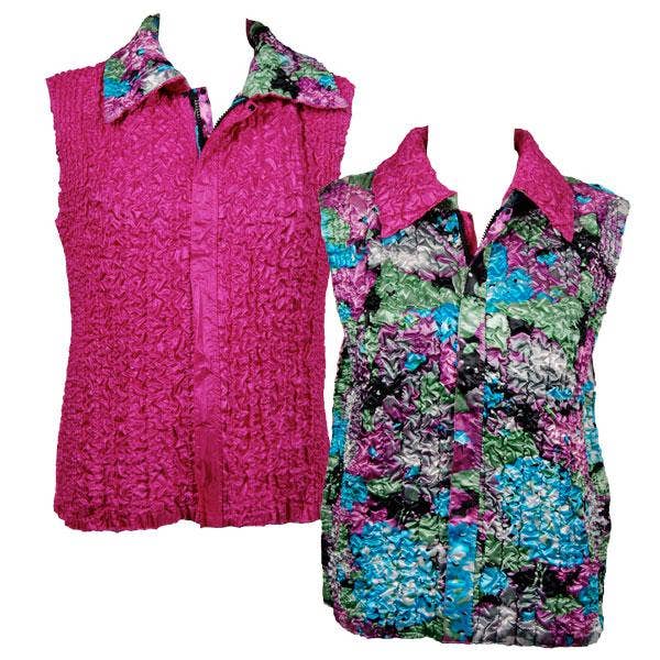 The Magic Scarf Company - Wholesale Outerwear Vest - Women's - 4537 - Quilted Reversible Vests31