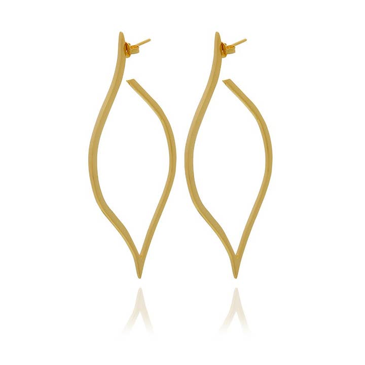 Boucles d'oreilles Runway Petal pour la vente par Georgina Jewelry