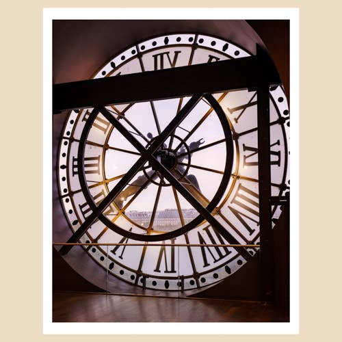 Paris Art Print (11x14): Perdido no Tempo, The Musée d'Orsay por atacado de Charlotte to Paris