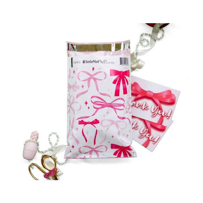Eleven Fashion - Wholesale Envelopes - 7.5x10.5 Bows Designer Poly Mailers 1