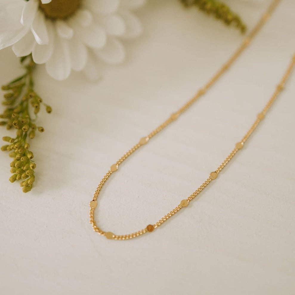 Mauve Jewelry Co. - Wholesale Link & Chain Necklace - Nora Gold Filled Necklace2