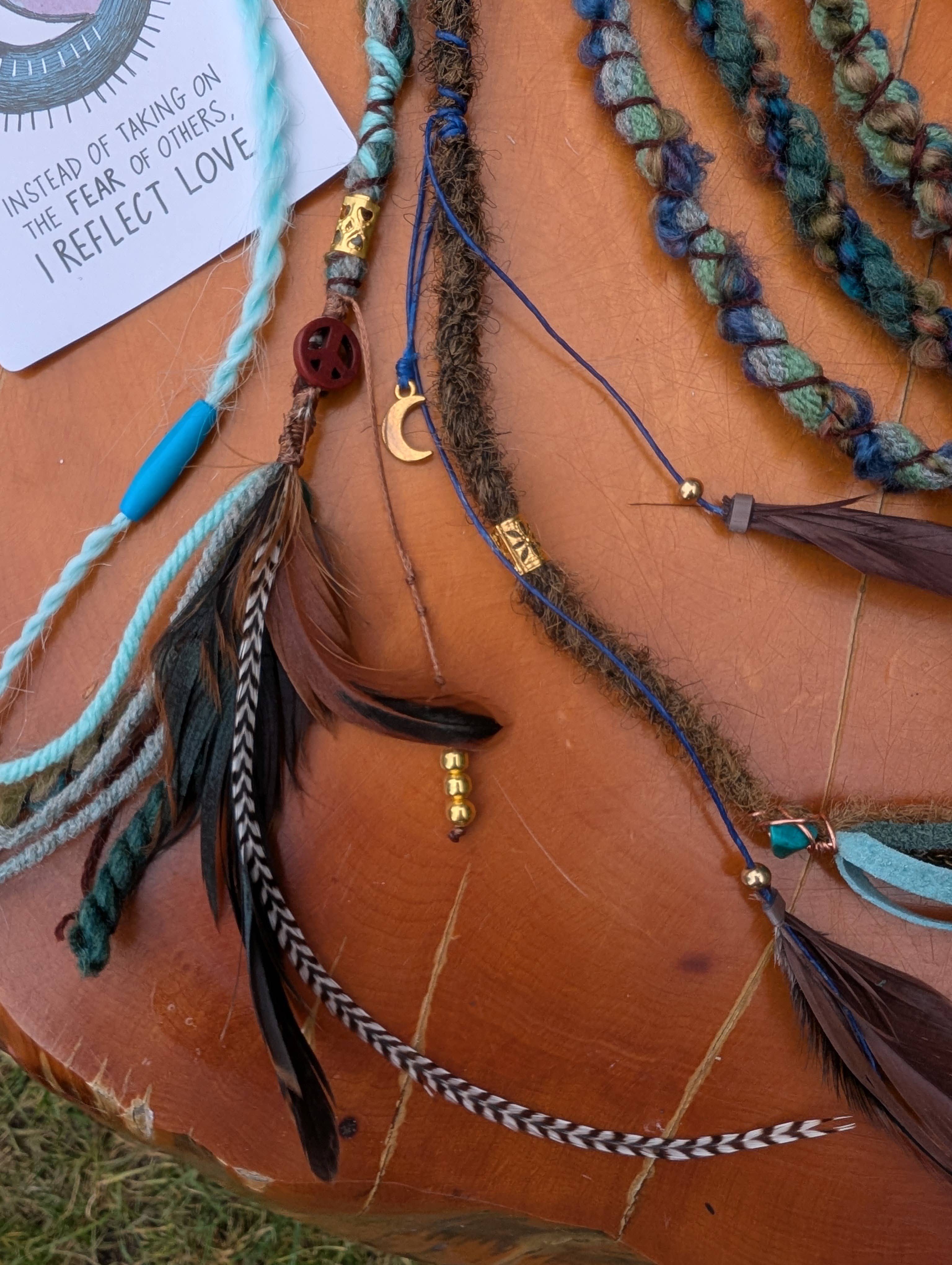 Sea Gypsy Designs - Vente Extensions de cheveux - Choisissez vos couleurs ! BOHO ∆ GYPSYDREADS multicouches14
