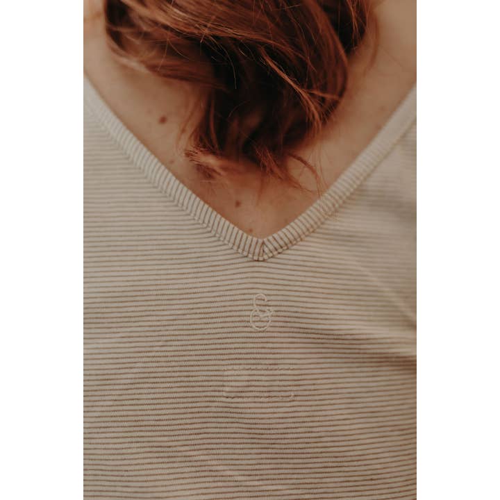 You&Milk - Wholesale Nursing Top - Maternity - White/beige nursing top - Mumbelievable5