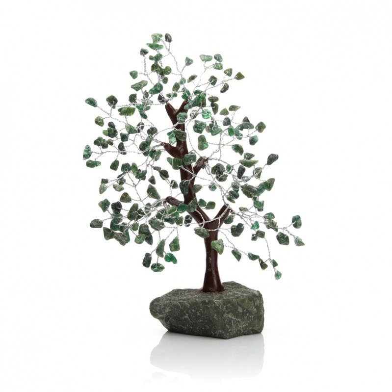 UniArt - Wholesale Ornament - 200-chip tree with natural stone base4