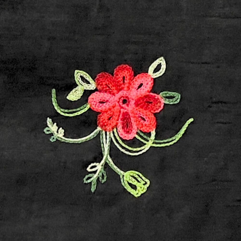 Humble Hilo – Engroshandel Tørklæde - Dame – Humble Hilo Broderet tørklæde/sjal med blomster51