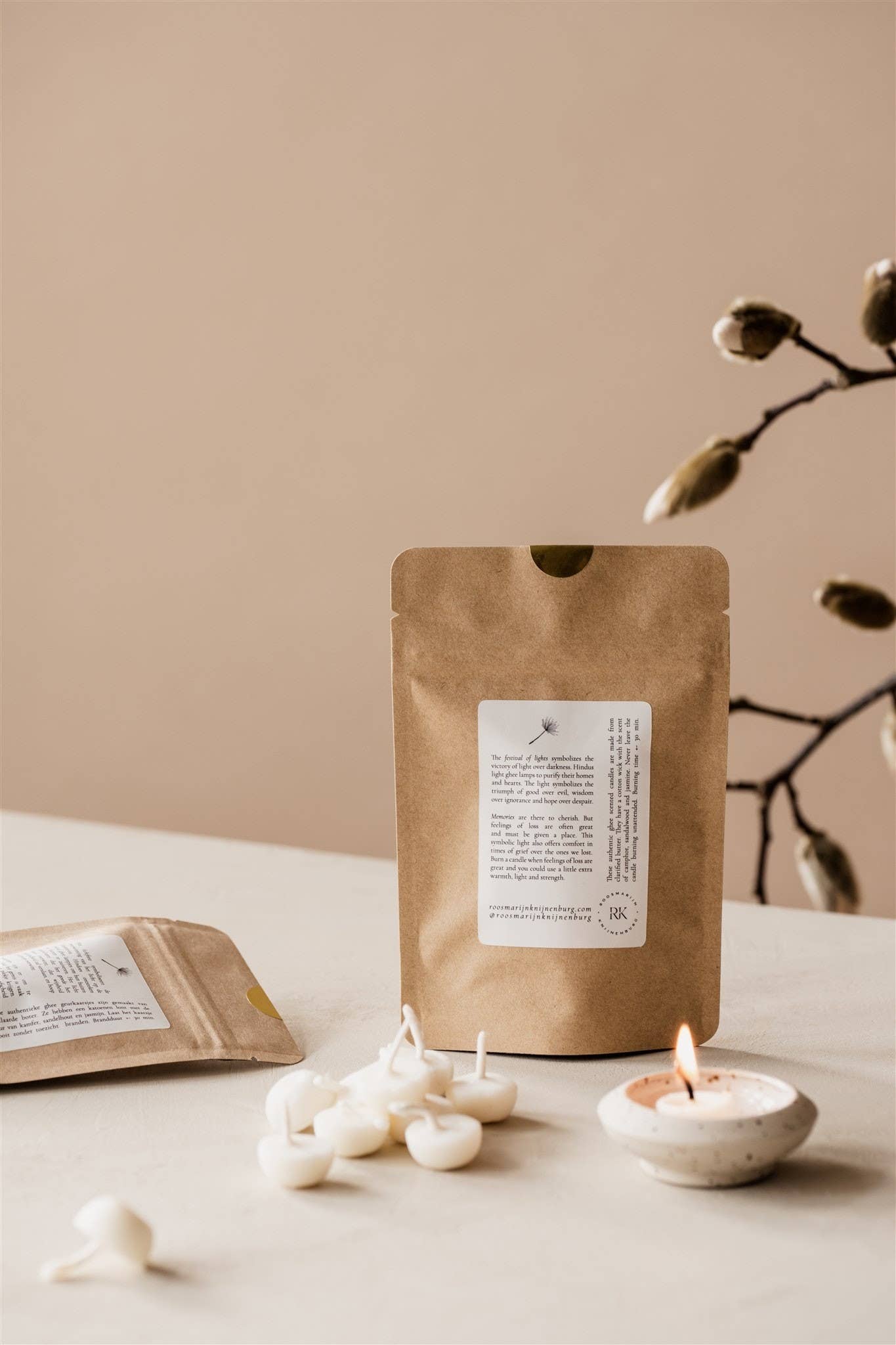 Roosmarijn Knijnenburg – Velas aromáticas por atacado – Velas Ghee Aromáticas2
