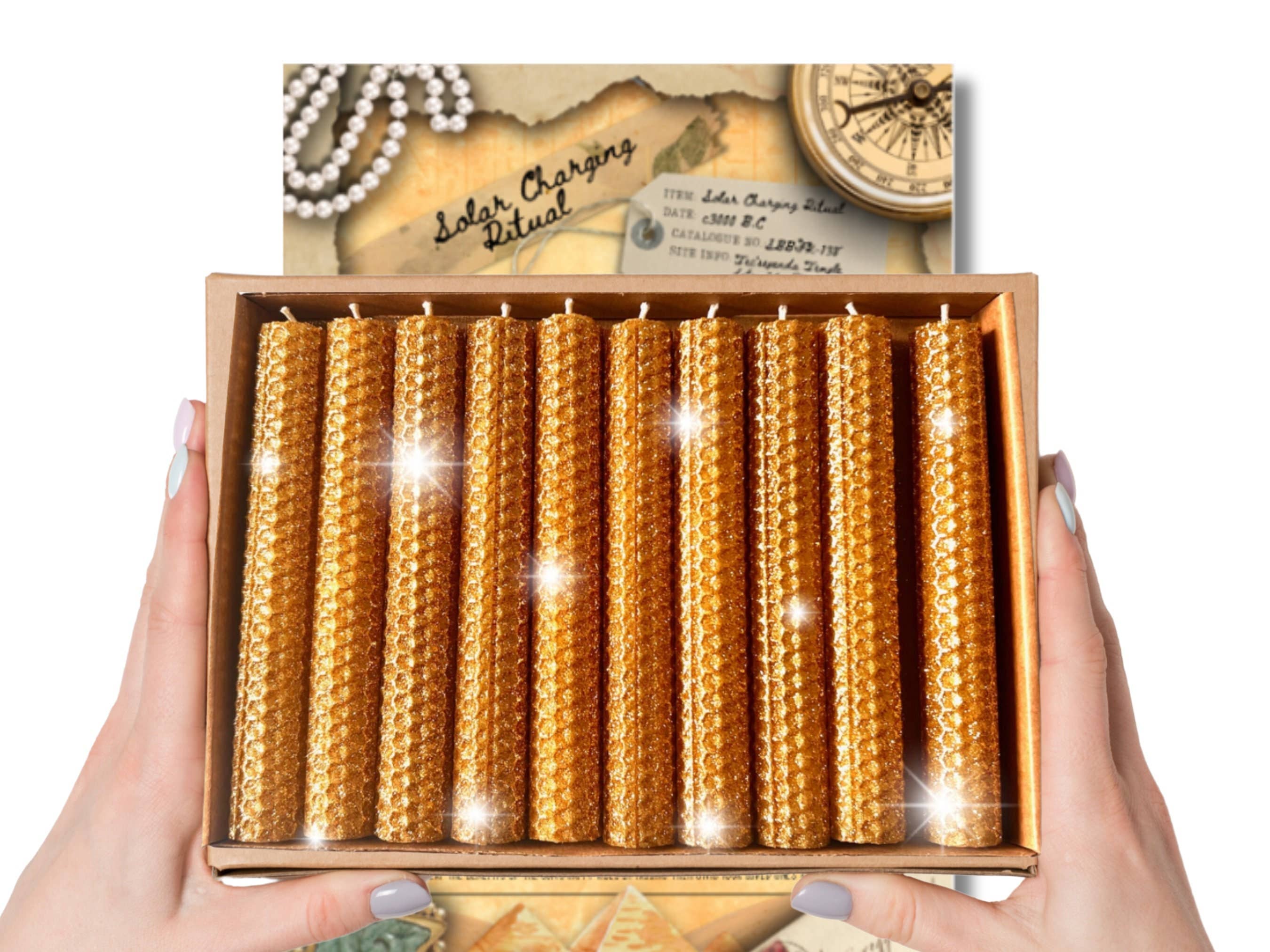 Phoenix Candle Company – wholesale Pillar candle – 10 Solar Charging Candles Kit4