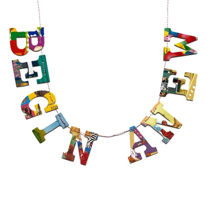 Phrase Garlands - BEGIN ANEW for wholesale by Attic Journals