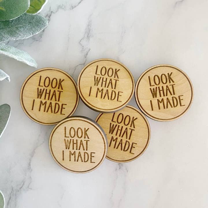 Poppys designs - Wholesale Magnet - Look what I made magnet, refrigerator magnet, magnets for fridge, fridge signs