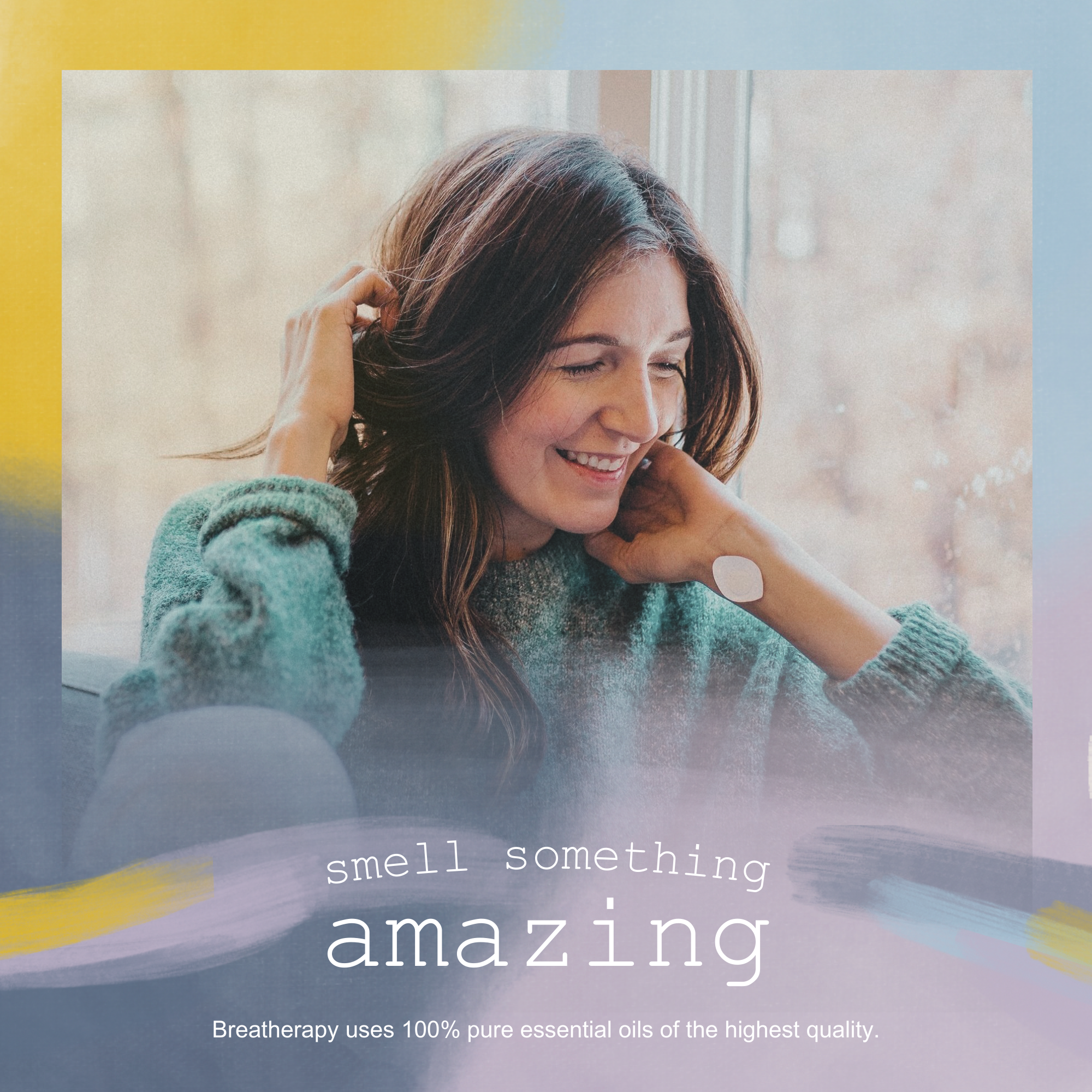 Breatherapy - Vente Inhalateurs d'aromathérapie - SERENITY KIT Patchs Aromatiques Apaisants pour le Soulagement du Stress (8 unités)1