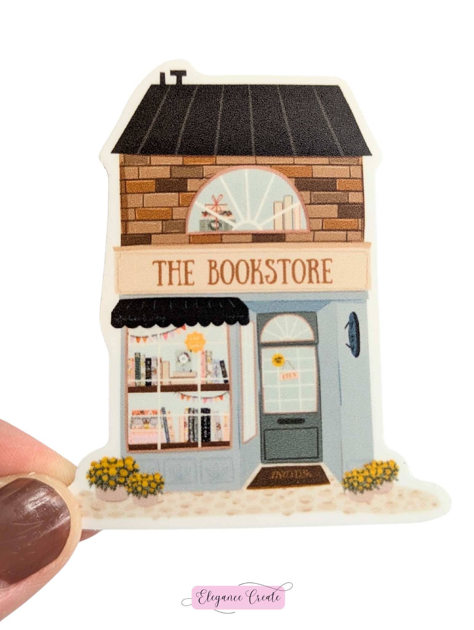 Elegance Create - Wholesale Sticker - The Bookstore Sticker5
