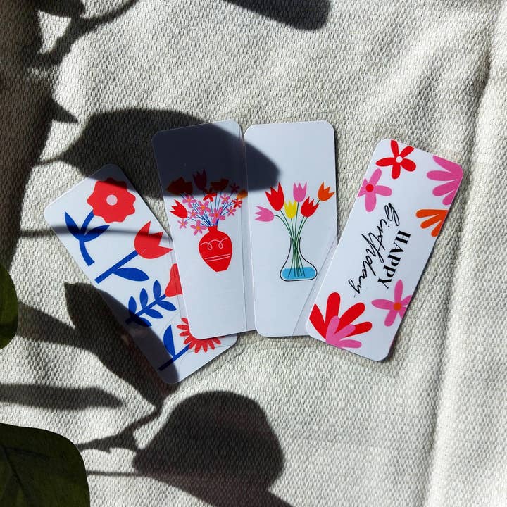 Piccolo segnalibro con robusta illustrazione laminata per la vendita all'ingrosso da parte di Lemon.lemoff