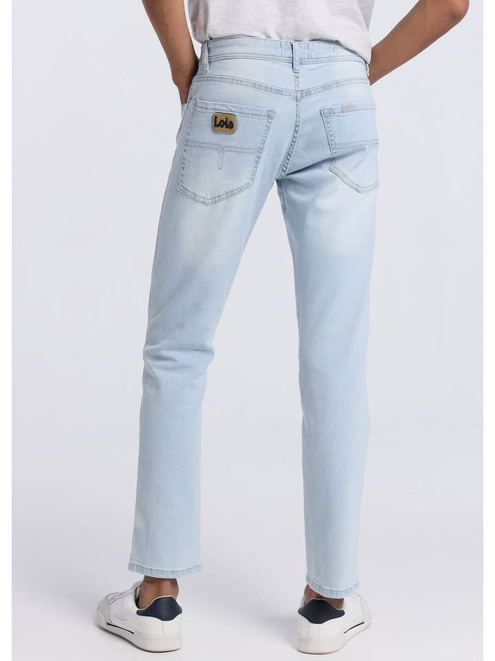 Blanco LOIS JEANS-Jeans|Caja Media-Regular|Tallaje Pulgadas Blanco de venta al por mayor en Faire