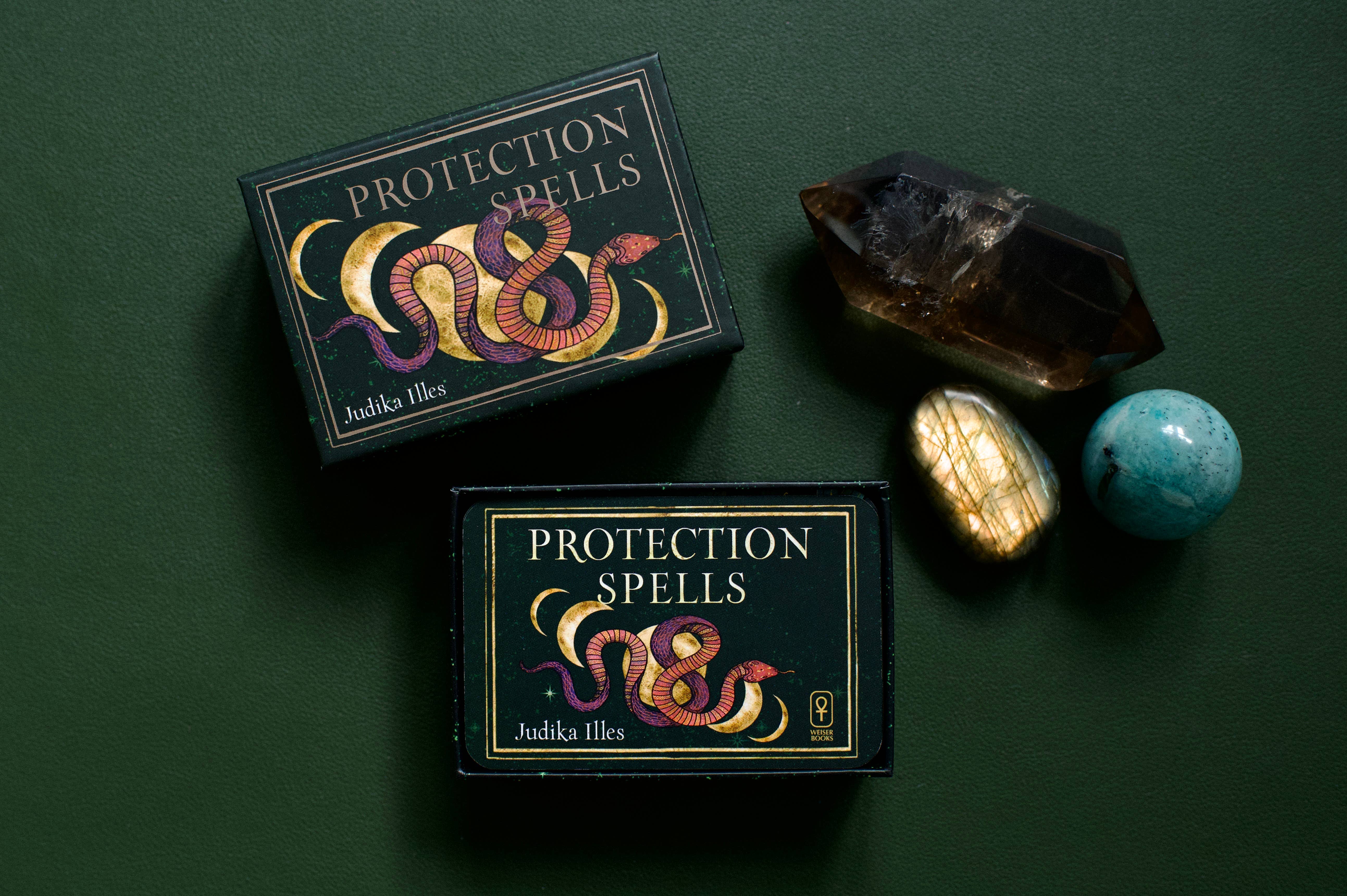 Red Wheel/Weiser LLC - Wholesale Tarot Cards - Protection Spells: 36 Cards for Magical Self-Defense (Mini)9