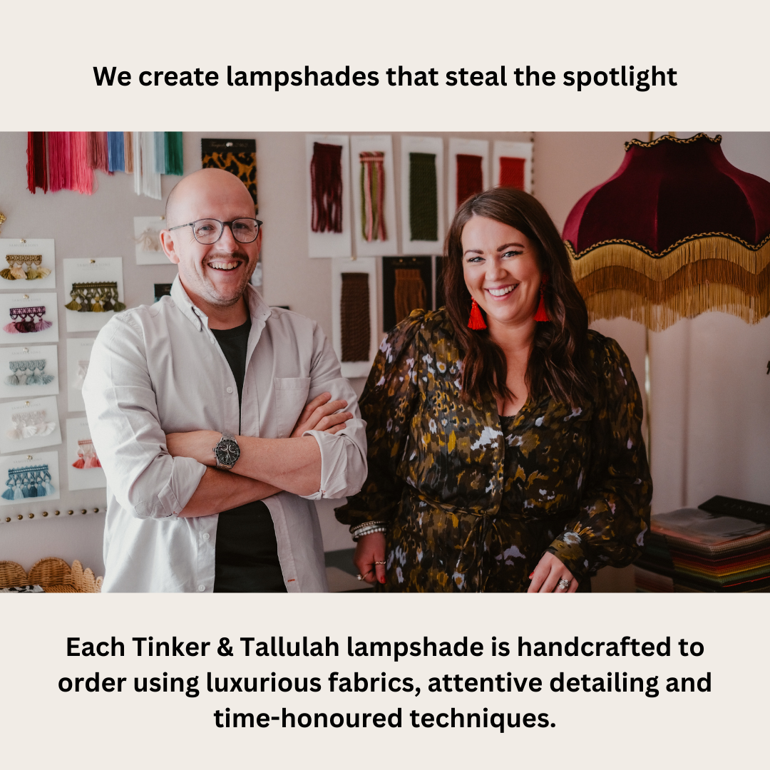 Tinker & Tallulah – wholesale Lampshade – The Raspberry Fringed Lampshade6