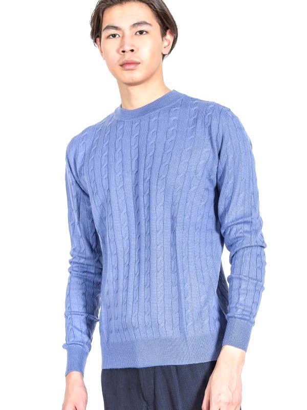 Water Blue Sheep Wool Shirt for wholesale by Mongulai