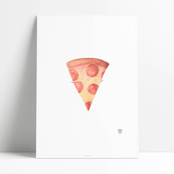 Impresión de pizza para venta al por mayor de Greedy Cath