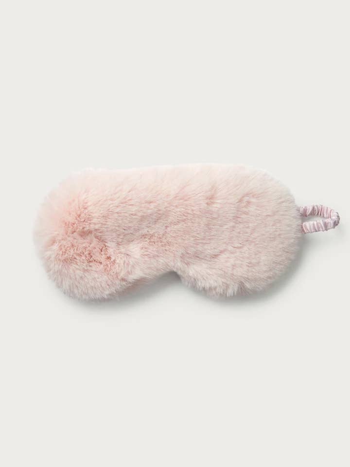 Fluffy Mulberry Silk Sleep Mask for wholesale by Ashley Rose