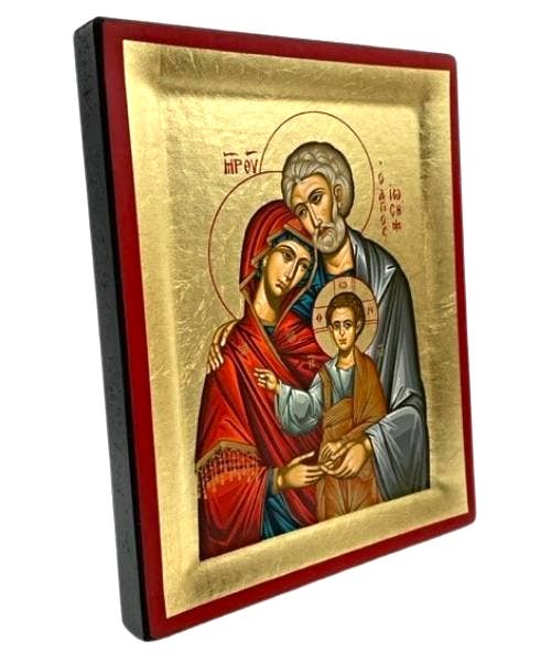 The Art of the Icon - Wholesale Religious Card - The Holy Family Silk Screen Icon1