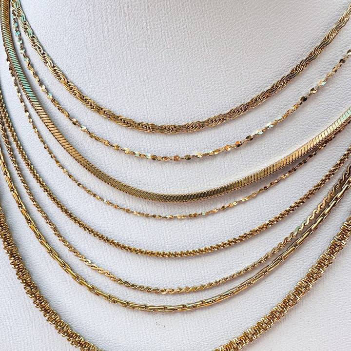 2024 Layering Chains for wholesale by DRIP JEWELRY