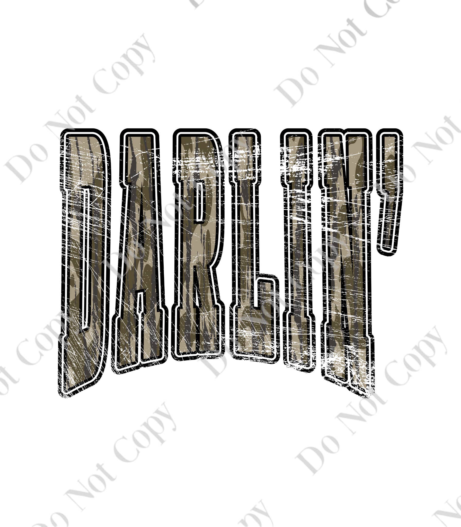 Southern Vogue Wholesale - Wholesale Sublimation Transfer - Darlin DTF Transfer (individual)