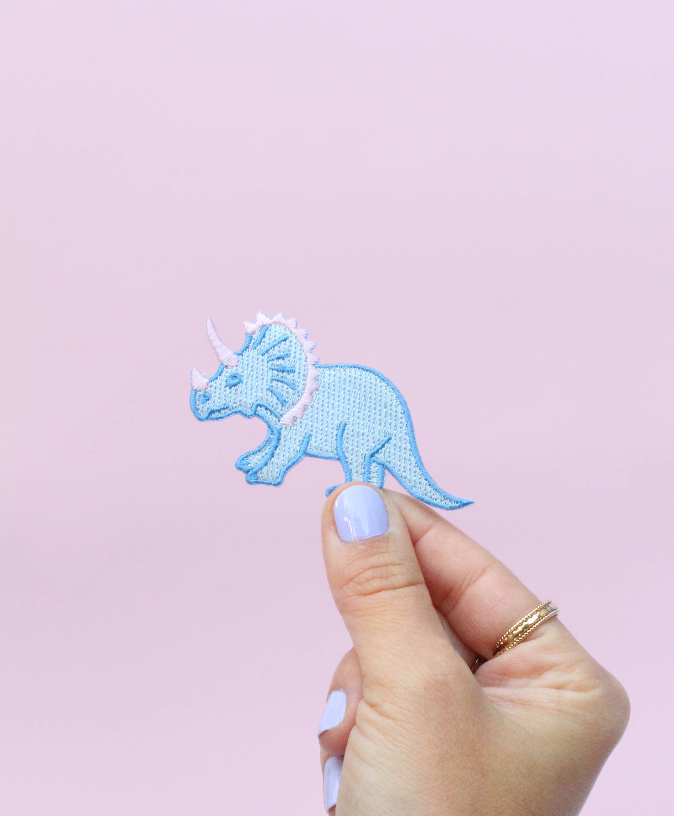 MALICIEUSE - Wholesale Patch - Triceratops Iron-On Patch