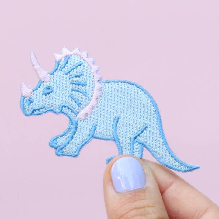 MALICIEUSE - Wholesale Patch - Triceratops Iron-On Patch0