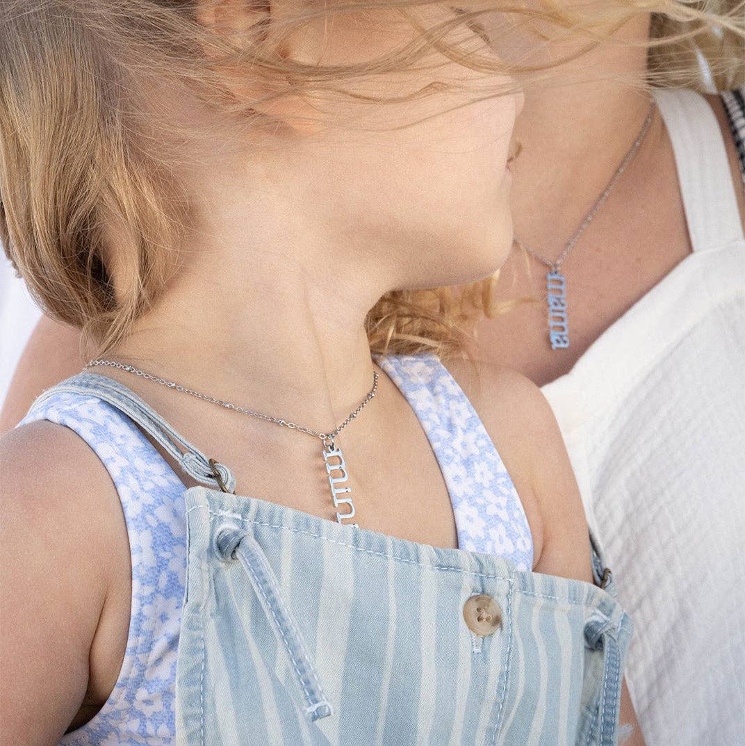 WJW - Wholesale Individual Charm/Pendant - 18K Gold PVD Stainless Steel Mama Charm9