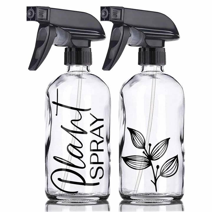 Plant Spray Vinyl Label for wholesale by A Dash of Kinship