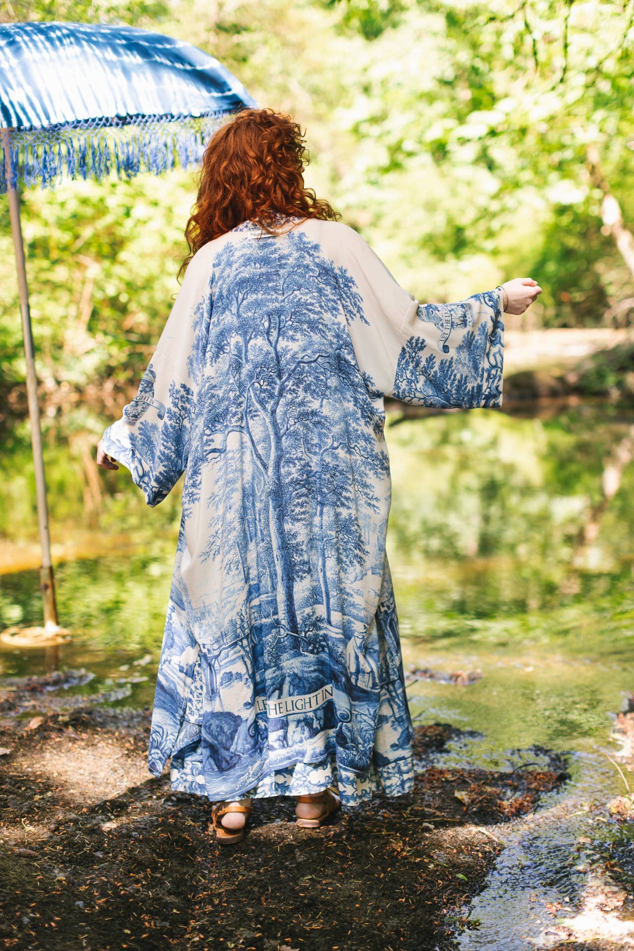 Market of Stars (Worldwide) - Wholesale Kimono - Women's - Let The Light In Opera Duster Kimono Robe w/ Delft0