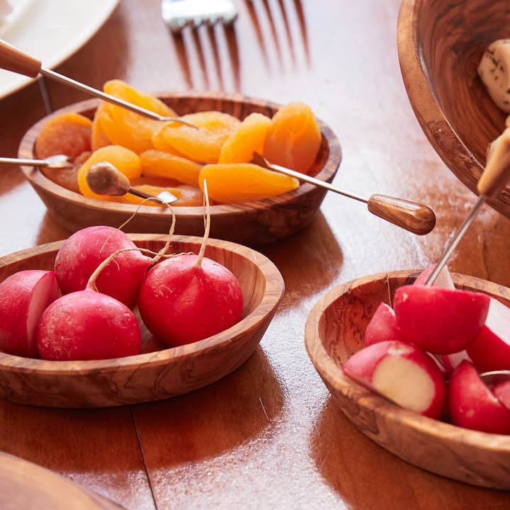 Verve Culture - Wholesale Serve Bowl - Italian Olivewood Aperitivo Bowls - Set of 4