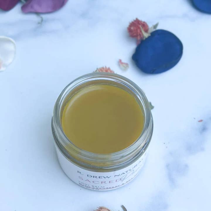 R. Drew Naturals, LLC - Wholesale Intimate Cleanser/Wipe - Sacred Pearl Yoni Balm with Sea Moss & Cranberry Extracts