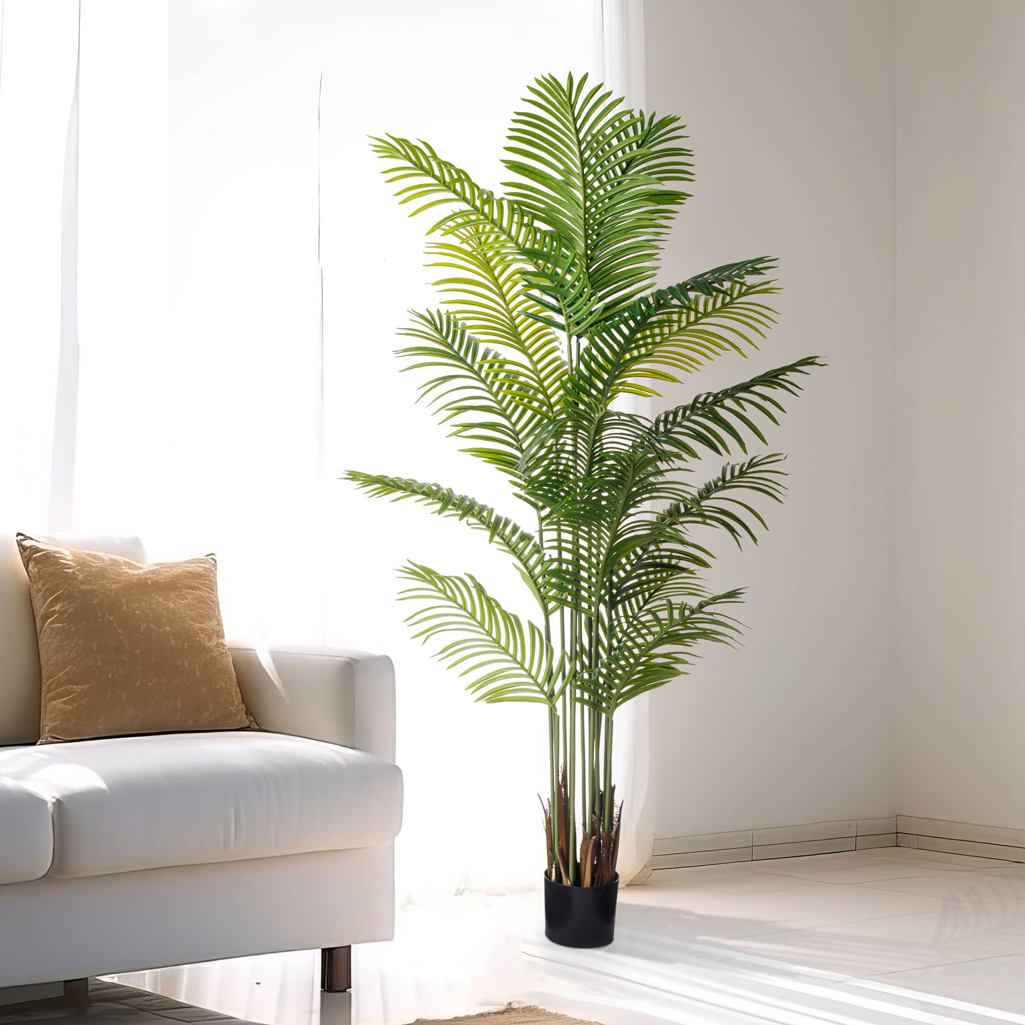 Forever Leaf - Wholesale Artificial Plant - 48" Artificial Palm Tree in Pot4