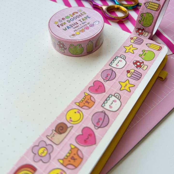 Fun Doodles - Washi Tape for wholesale by Kellylou